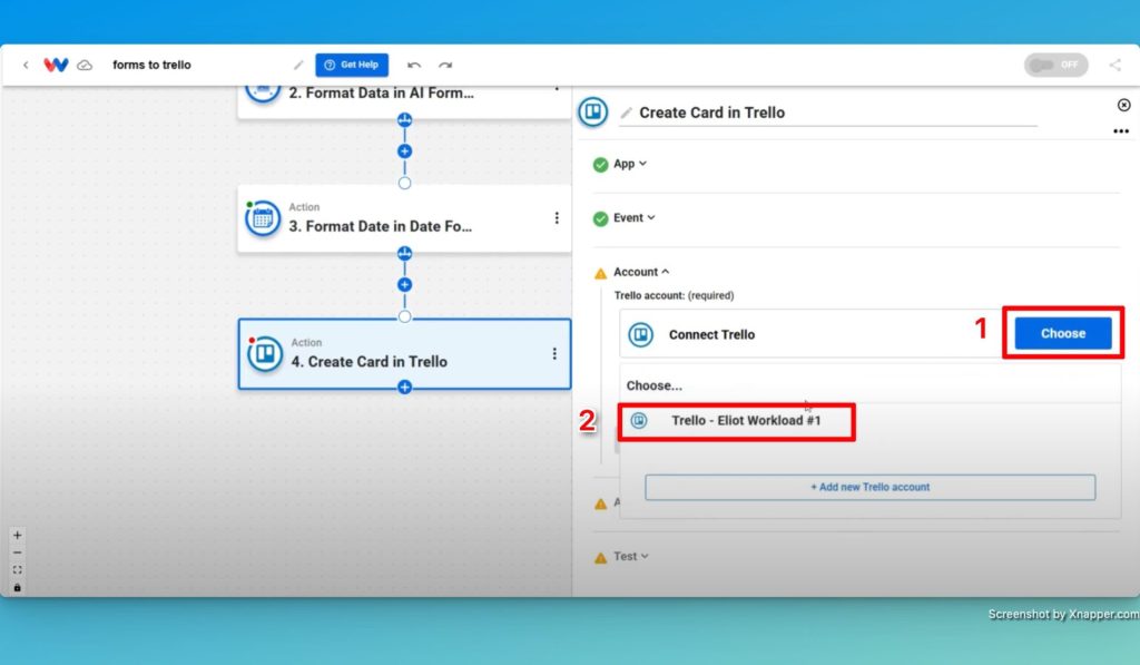 Securely connect your Trello account to Workload.