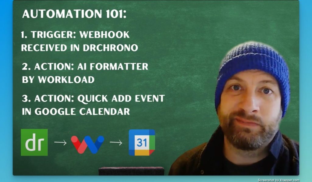 Introduction to "DrChrono Google Calendar Integration: Use Webhooks for Automated Appointments" workflow.