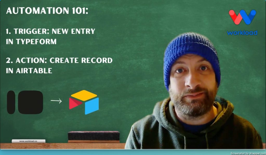 Introduction to "Typeform to Airtable Integration: Automated Record Creation" workflow.